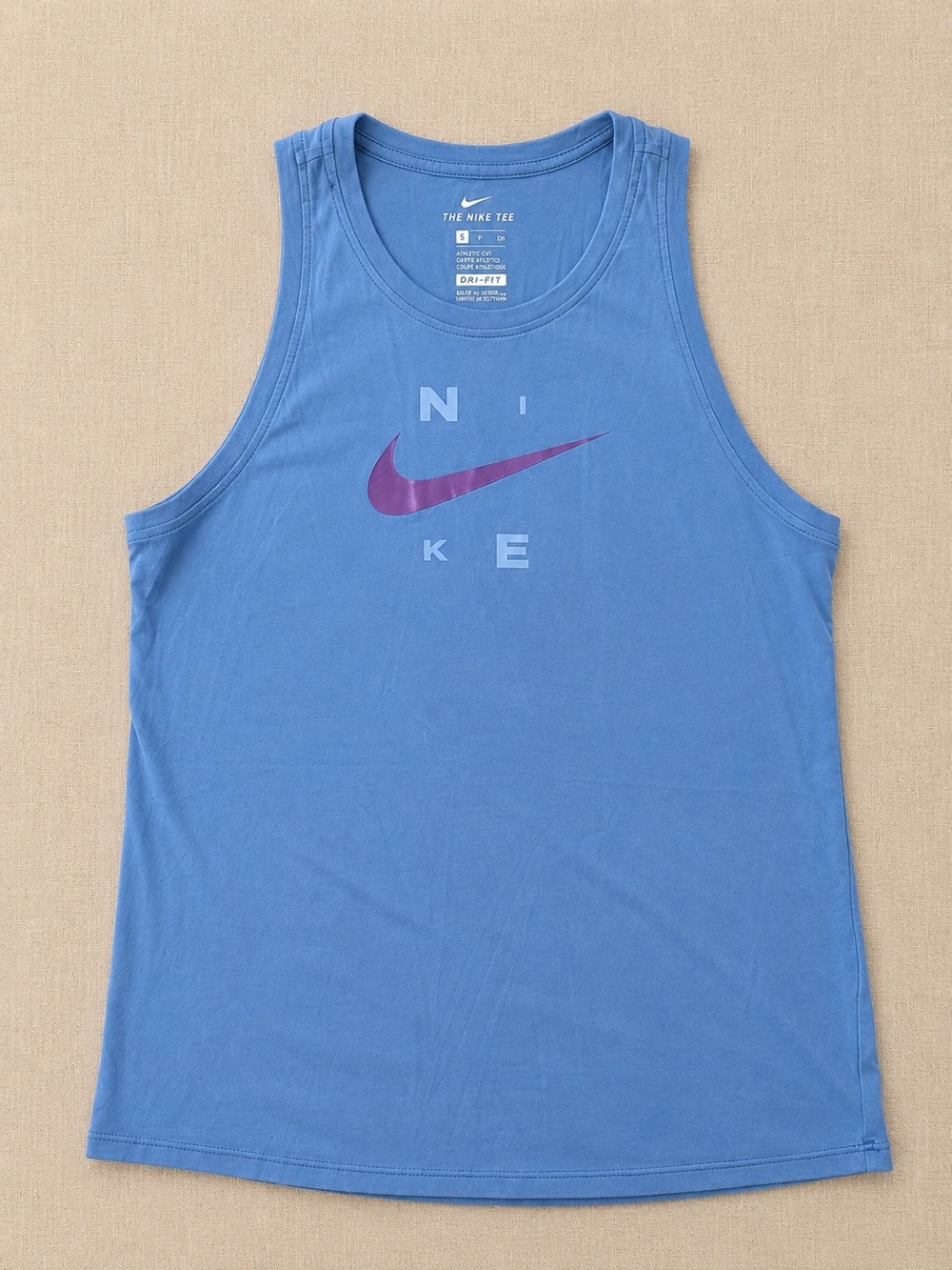 Nike Dri-FIT Athletic Cut Tank Top Size Small